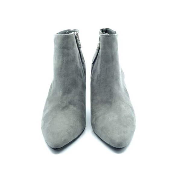 NEW Sam & Libby Suede Ankle Boots- Gray (Size 7) - Picture 4 of 6